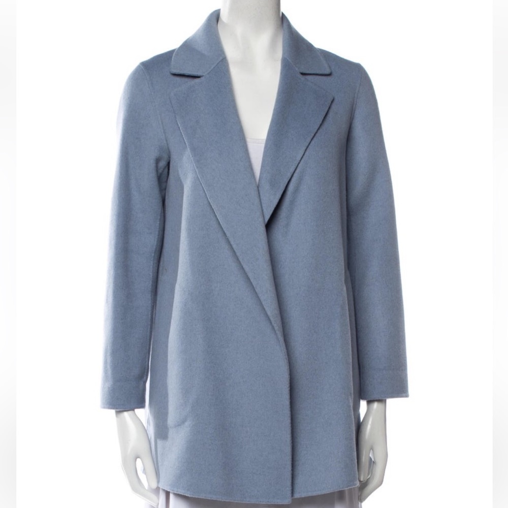 Theory Wool and Cashmere Blazer Coat
